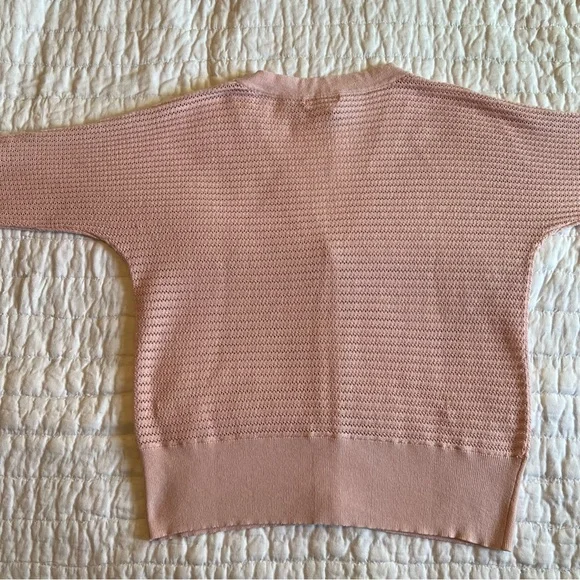 Sundance pink lightweight cardigan sweater - Picture 3 of 7